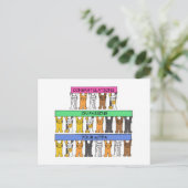 Herzlichen Glückwunsch zur Weitergabe Ihres eTPA Postkarte (Stehend Vorderseite)