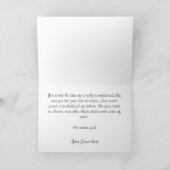 Herzlichen Glückwunschkarte Karte (Innenseite)