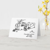 Herzlichen GlückwunschNewHome-Karte Karte (Gelbe Blume)