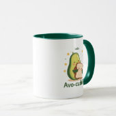 Herzlicher Avocado-Umarmer-Toast Tasse (VorderseiteRechts)