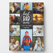 Herzlicher Bester Papa je 10 Foto sammeln Sake Fotoplatte (Vorderseite)