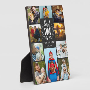 Herzlicher Bester Papa je 10 Foto sammeln Sake Fotoplatte