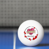 Herzlicher Glückwunsch valentine;s Day for Player Tischtennisball (Netto)
