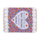 Herzlicher Kühlschrankmagnet für Inspirationsfreun Magnet (Horizontal)