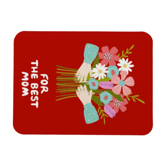 Herzlicher Muttertag Magnet (Horizontal)