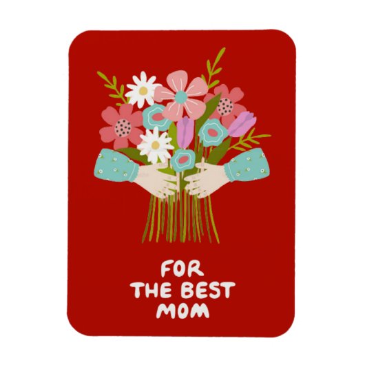 Herzlicher Muttertag Magnet (Vertikal)