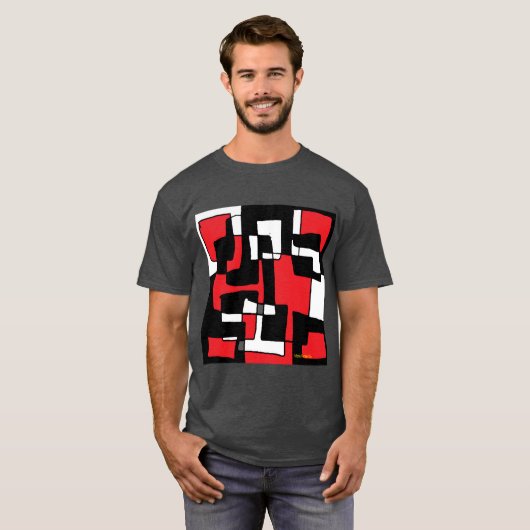 herzlicher und gemütlicher T - Shirt (Vorne ganz)