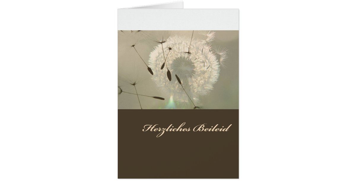 Herzliches Beileid | Zazzle.de