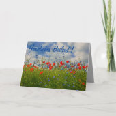 Herzliches Beileid! Karte (Vorderseite)