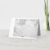 Herzliches Beileid! Karte (Rückseite)