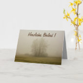 Herzliches Beileid ! Karte (Gelbe Blume)