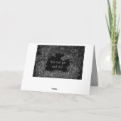 Herzliches Beileid Karte (Rückseite)