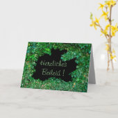 Herzliches Beileid Karte (Gelbe Blume)