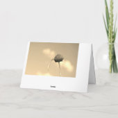 Herzliches Beileid - mit Spruch aus der Bibel Karte (Rückseite)