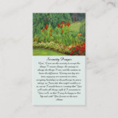 Herzliches Beileid zur Begehung der Lebenskarte Visitenkarte (Vorderseite)