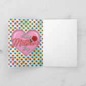 Herzliches elegantes Muttertagsdesign Feiertagskarte (Innenseite)