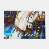 Herzliches Foto zum Karneval Karussell Fußmatte (Vorderseite)