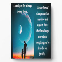 Herzliches Geschenk für Vater, Inspiration & Custo