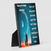 Herzliches Geschenk für Vater, Inspiration & Custo Fotoplatte (Seite)