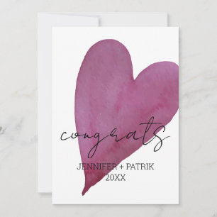 Herzliches Glückwunsch zur Hochzeitsverlobungsgesc Ankündigung