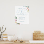 Herzliches Herzbuch zum 60. Geburtstag Begrüßungsz Poster (Küche)