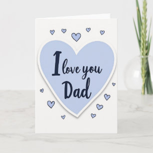 Herzliches Ich Liebe Dich Papa Karte
