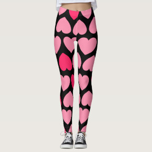 Herzliches Muster mit mildem Herz Leggings