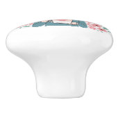 Herzliches Muttertagsdesign für Pulls Keramikknauf (Seitenansicht)