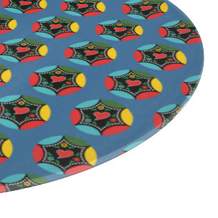 Herzliches portugiesisches Weihnachtsgebäck Schneidebrett