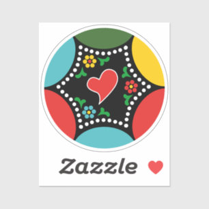 Herzliches portugiesisches Weihnachtsgeschenk - Pa Aufkleber