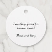 Herzliches portugiesisches Weihnachtsgeschenk - Pa Geschenkanhänger (Rückseite)