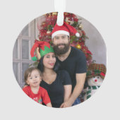 Herzliches portugiesisches Weihnachtsgeschenk - Pa Ornament (Rückseite)