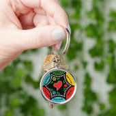 Herzliches portugiesisches Weihnachtsgeschenk - Pa Schlüsselanhänger (Hand)