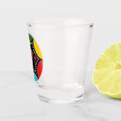 Herzliches portugiesisches Weihnachtsgeschenk - Pa Schnapsglas (Rechts)