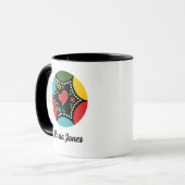 Herzliches portugiesisches Weihnachtsgeschenk - Pa Tasse (Vorderseite Links)