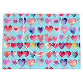 Herzliches Valentin Große Geschenktüte (Vorderseite)