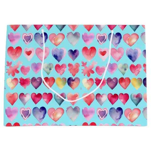 Herzliches Valentin Große Geschenktüte (Vorderseite)