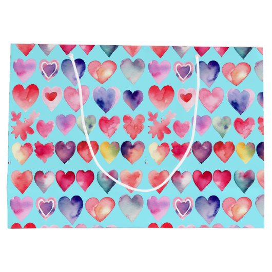 Herzliches Valentin Große Geschenktüte (Rückseite)