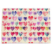 Herzliches Valentin Große Geschenktüte (Vorderseite)