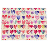 Herzliches Valentin Große Geschenktüte (Rückseite)