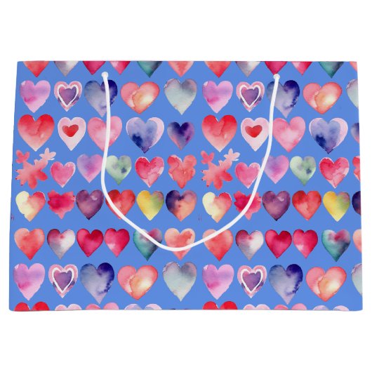 Herzliches Valentin Große Geschenktüte (Vorderseite)