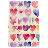 Herzliches Valentin Mittlere Geschenktüte (Rückseite)