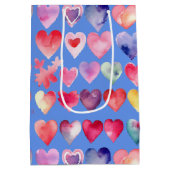 Herzliches Valentin Mittlere Geschenktüte (Rückseite)