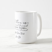 Herzliches Vater-Tribut-Skript-Design Kaffeetasse (VorderseiteRechts)