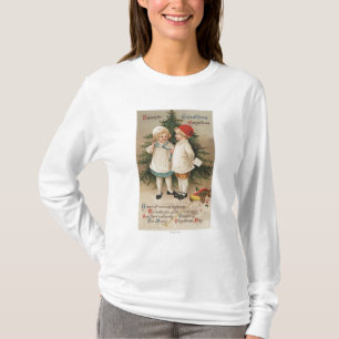 Herzliches Weihnachten GreetingKids durch einen T-Shirt