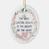 Herzlichkeit Keramikornament (Rechts)