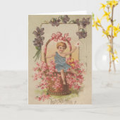 Herzlichste Glückwünsche Karte (Gelbe Blume)