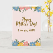 Herzlichste Grüße Mutter Karte (Gelbe Blume)