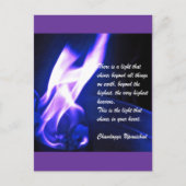 Herzlicht Postkarte (Vorderseite)