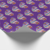 Herzlichter Geschenkpapier (Ecke)